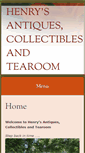Mobile Screenshot of henrysantiques.com